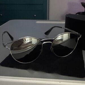 Prada Silver Sunglasses